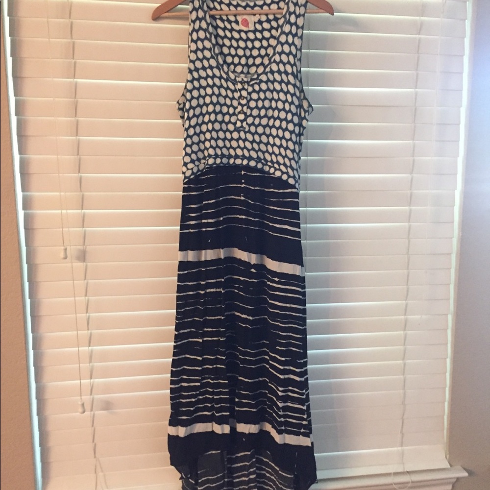 Lilka from Anthropologie hi-lo maxi dress